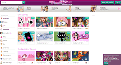 Desktop Screenshot of mygames4girls.com